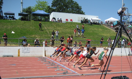 Girls 100, Sacramento Meet of Champions (2015)