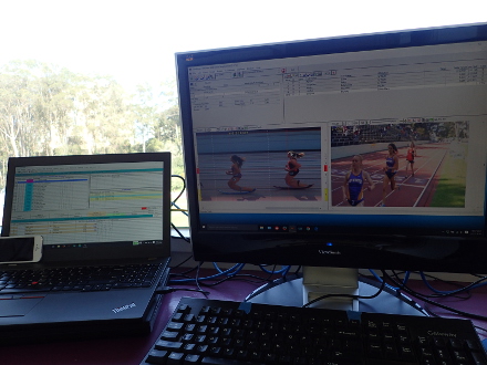 Six Laps to Go (Splits with FinishLynx), W3000S, Mathis Invitational, SF State, 2016