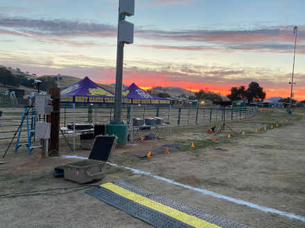 Sunrise at the Subsection Meet Finish Line (11/04/2023)