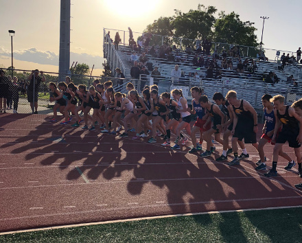 Combined 3200m (Four Divisions), Quad Meet at Woodcreek, 2018