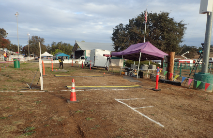 Finish of the CIF Subsection Races at the Stage for the Jumping Frog Jubilee, Calaveras County Fairgrounds (November 2022) 